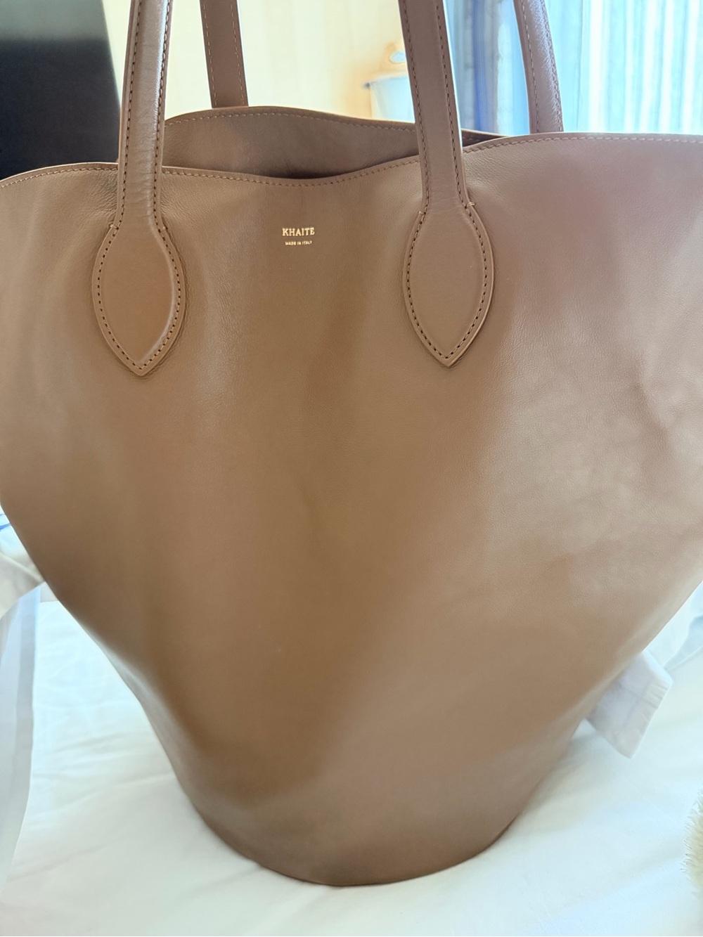 KHAITE OSA Leather Tote